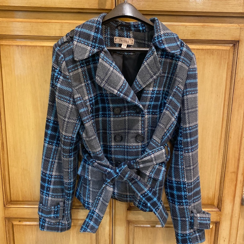 Decree Plaid Jacket - image 1